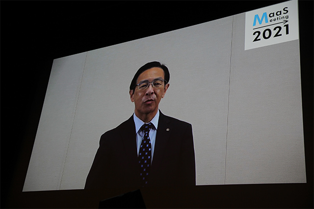 来賓挨拶（京都府知事 西脇隆俊様）