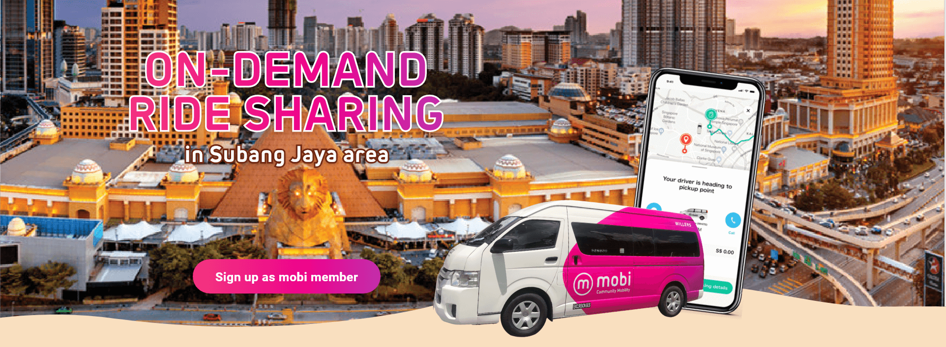 シンガポール、ベトナムに続き、マレーシアでもAIオンデマンド交通 “mobi”をサービス開始 ～mobiの導入でASEANの暮らしの足を支え、Well-beingの実現を目指す～